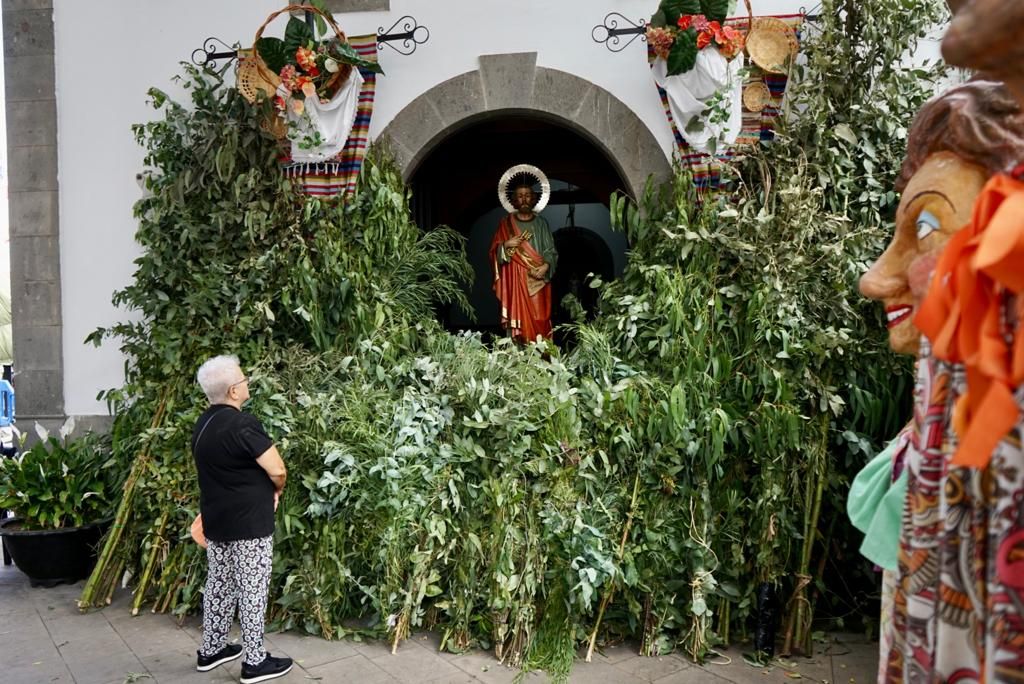 Celebración de la rama De San Pedro en Agaete