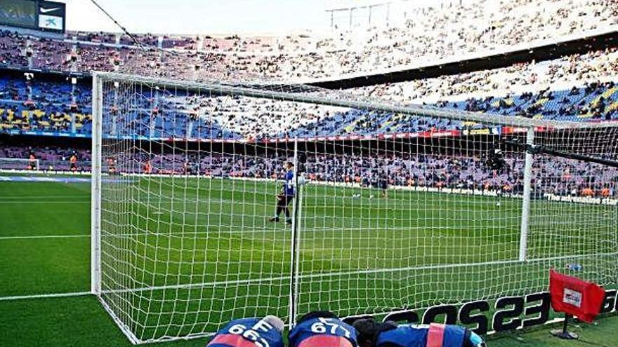 El Camp Nou no obre les portes des del 7 de març passat