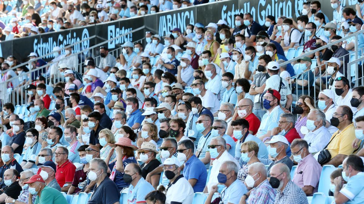 El Celta-Atlético, en imágenes