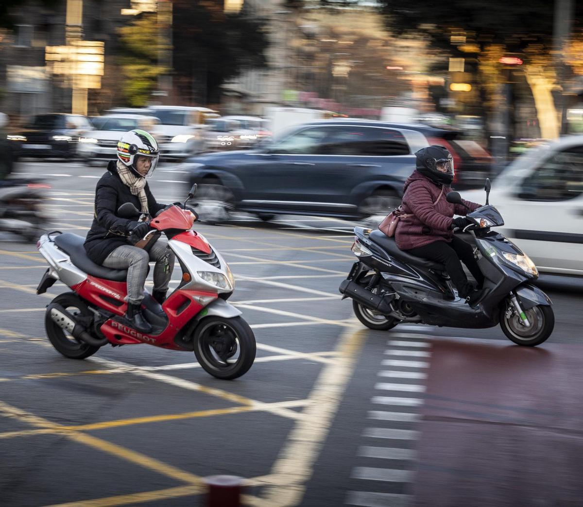 BCN comptarà  amb sis amortidors d’impacte per a motos el 2027