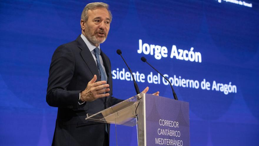Azcón, sobre el Corredor Cantábrico-Mediterráneo: “Tiene que ser un proyecto de país y no de unas comunidades autónomas”