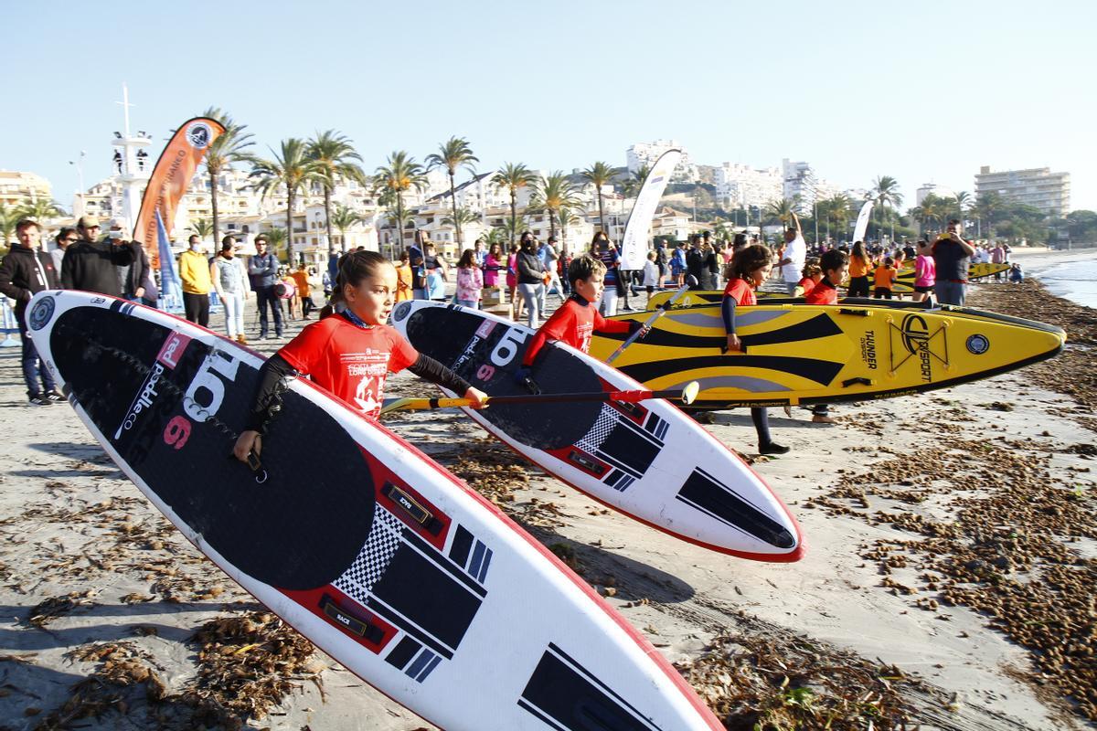 La III edición de la Gran Carrera del Mediterráneo, uno de los eventos más importantes del SUP