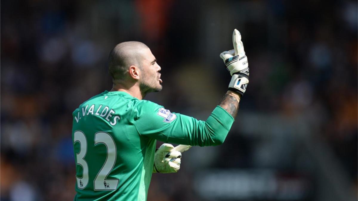 Víctor Valdés ha regresado al Manchester United