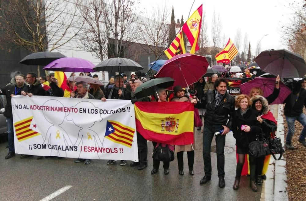 Manifestació unionista a Manresa