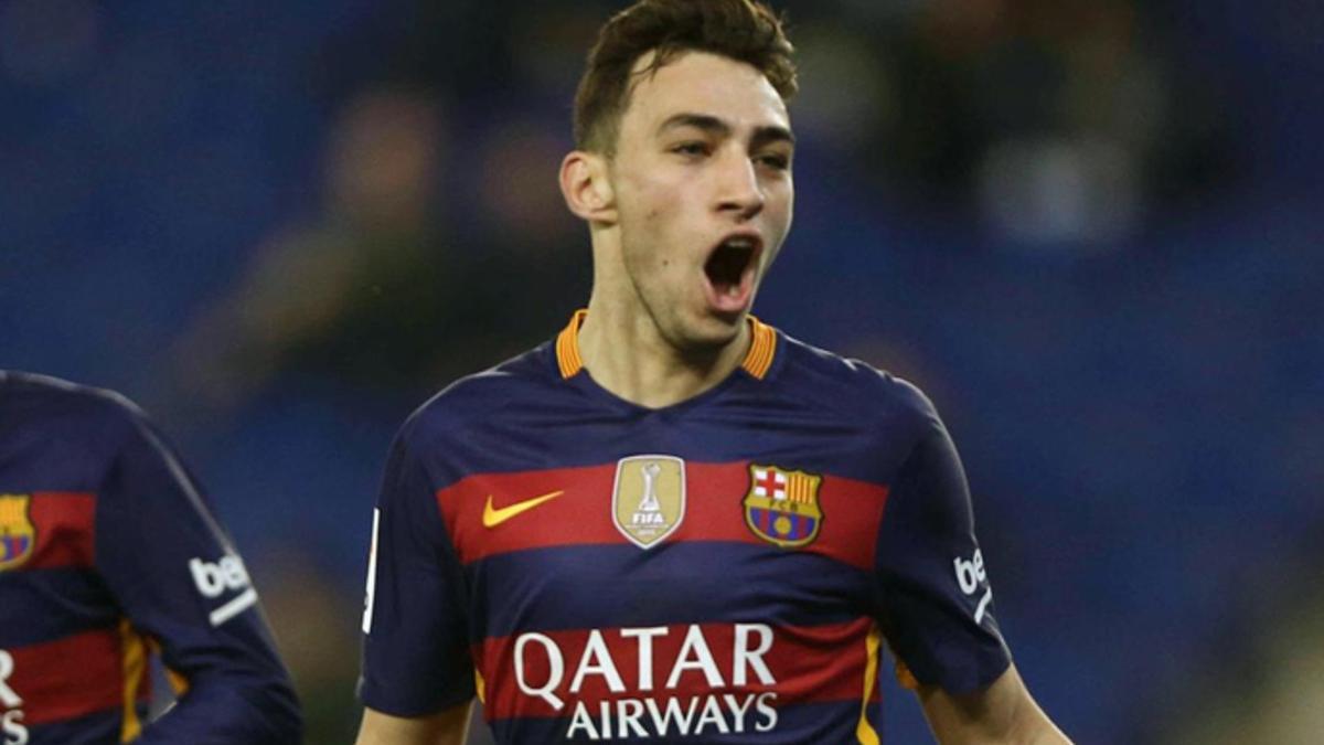 Munir quiere seguir celebrando goles con el Barça