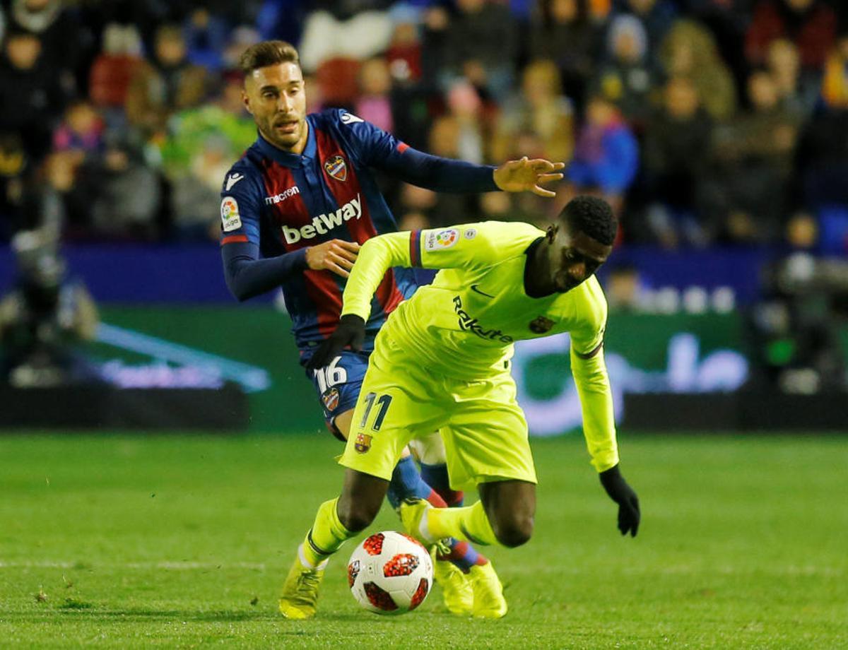 Las mejores imágenes del Levante - Barcelona.