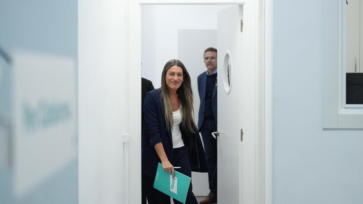 La portavoz de Junts en el Congreso, Miriam Nogueras.
