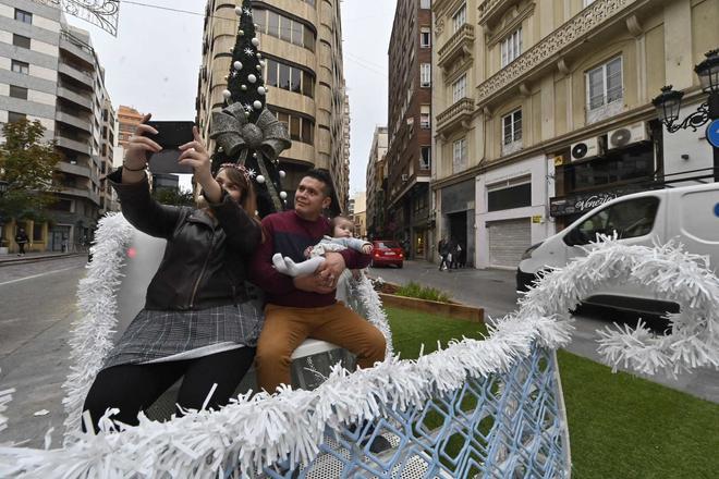 Mejoras en el polémico árbol de Navidad de Castelló