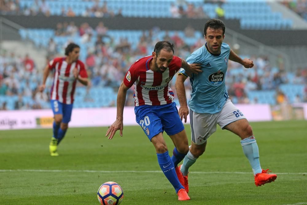 El Atlético de Madrid arrasó al Celta en una segunda parte para el olvido después de que los vigueses hubieses sido superiores durante los primeros cuarenta y cinco minutos