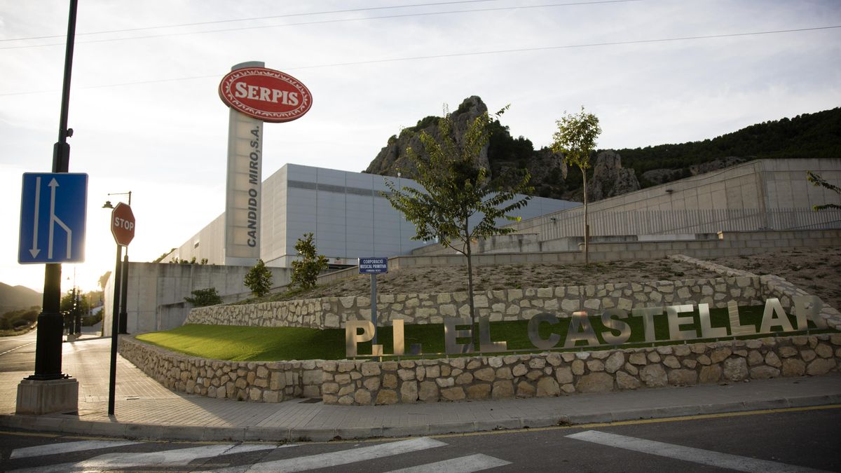 El centro de producción de Aceitunas El Serpis, ubicado en el barrio alcoyano de Batoy.