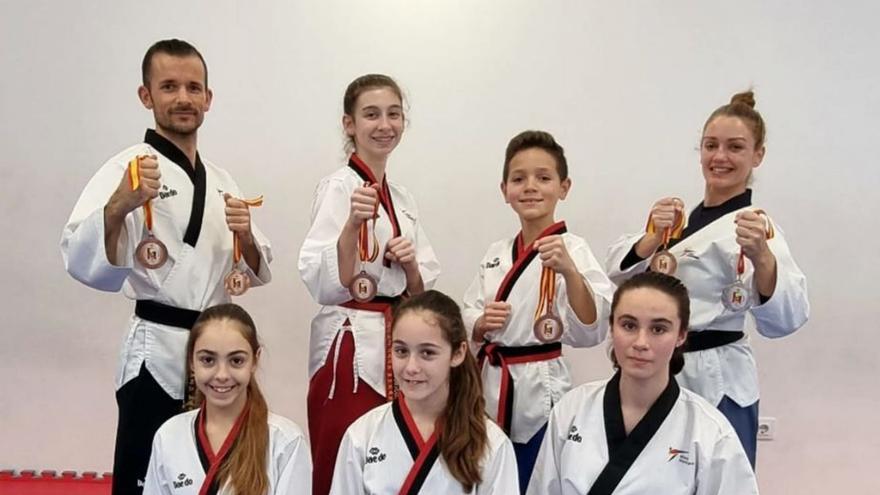 El Club Ketan vuelve con seis medallas de su primer Nacional