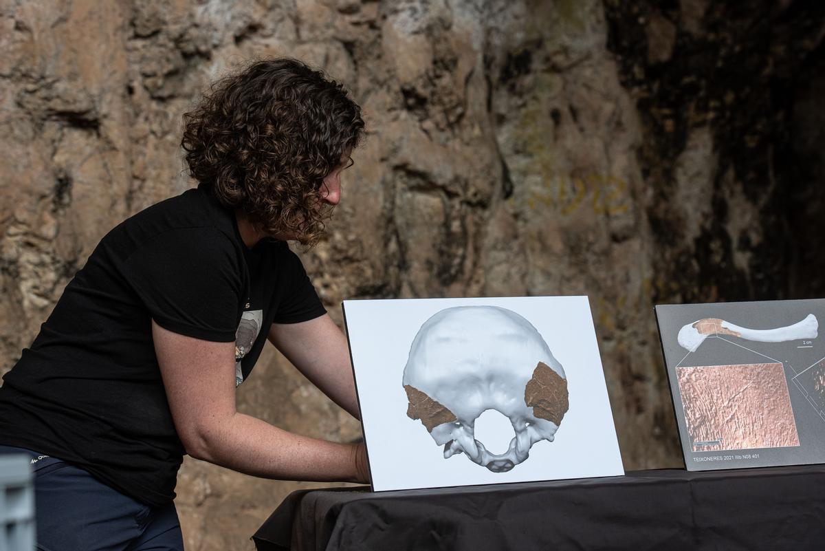 Hallazgo en Moià, Los neandertales que vivieron en Catalunya practicaban el canibalismo