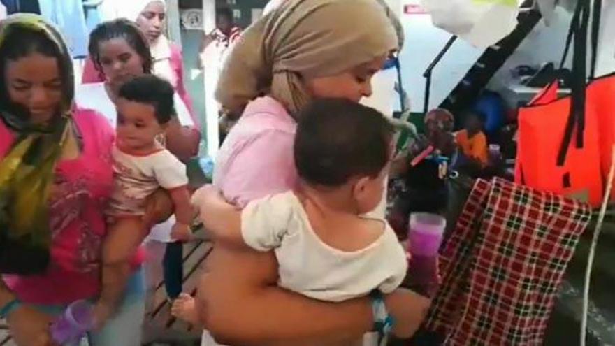 VÍDEO: Open Arms afea a la UE su actitud frente a la de &quot;un puñado de voluntarios&quot;