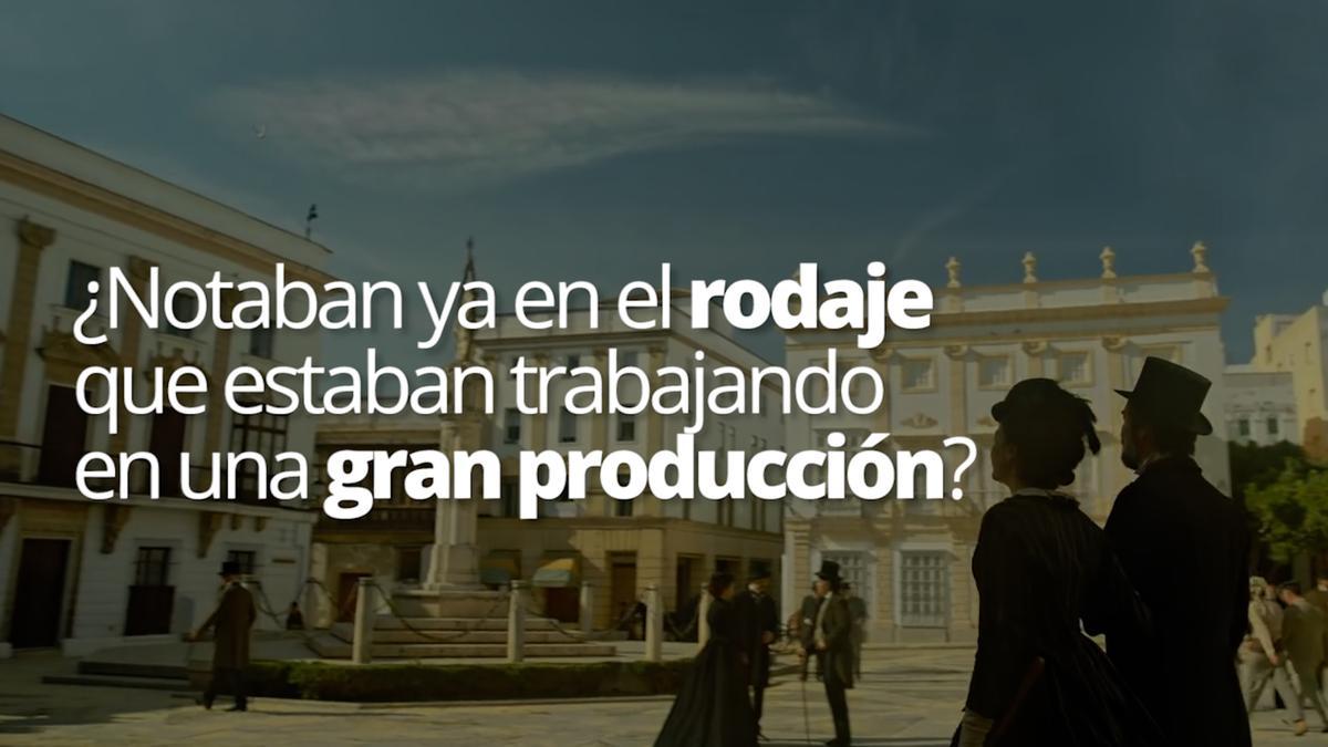 Juana Acosta contesta: ¿Notaban ya en el rodaje que estaban trabajando en una gran producción?