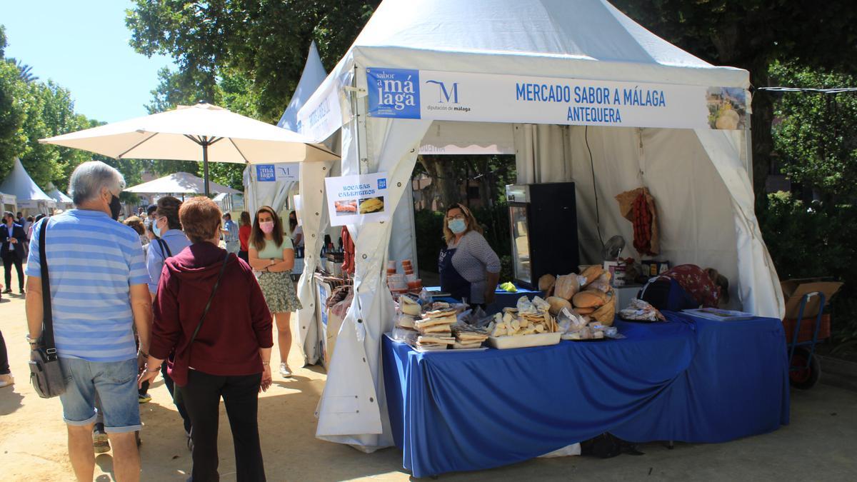 Una imagen de la Feria Sabor a Málaga de Antequera.