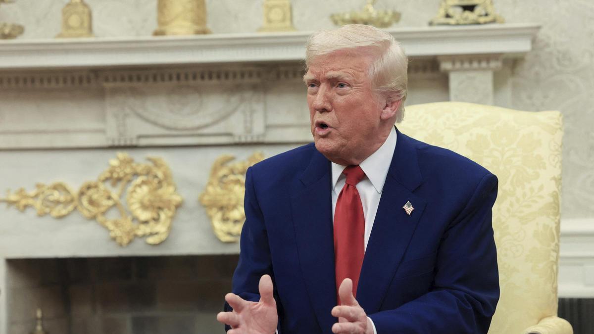 El presidente de Estados Unidos, Donald Trump.