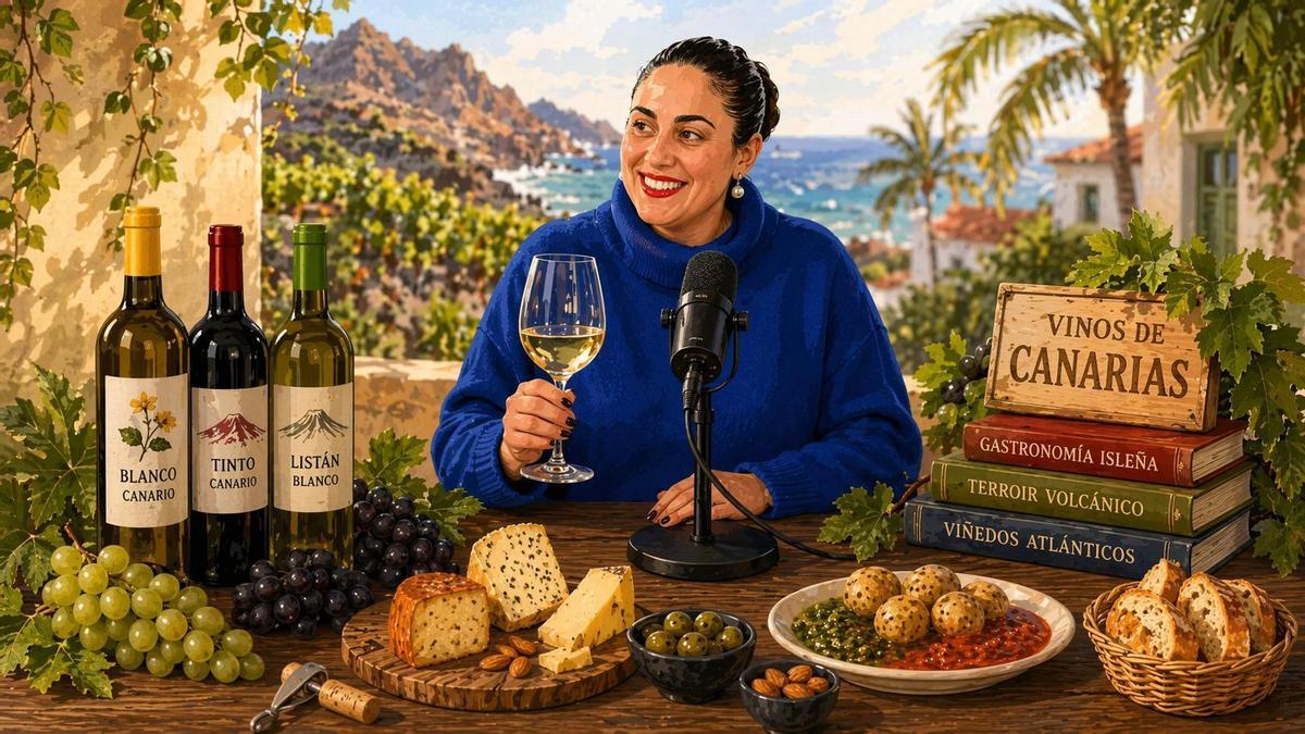 Chaxiraxi Triana, nueva invitada al podcast gastronómico de Canarias.