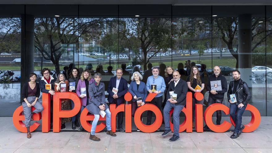 Los autores de El Periódico se preparan para Sant Jordi