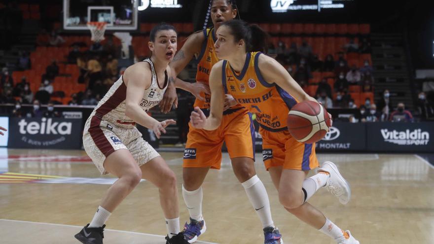 Importante baja en el Valencia Basket para la Copa de la Reina