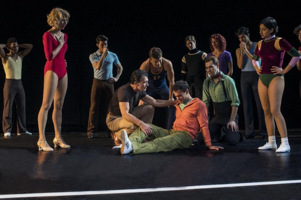 Ensayos de 'A Chorus Line' en el Teatro del Soho