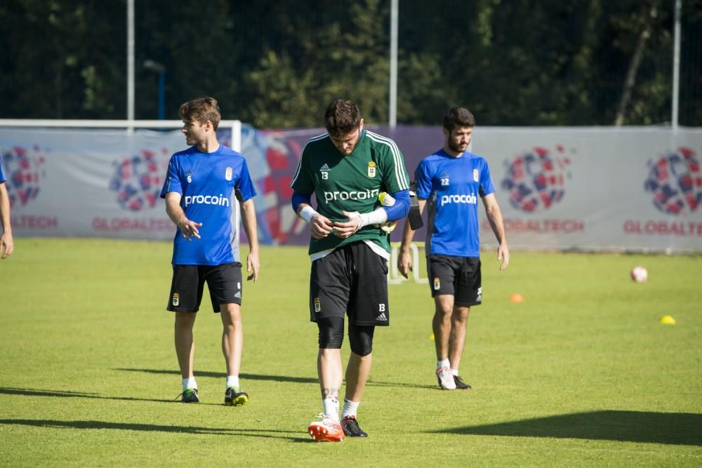 Entrenamiento del Real Oviedo