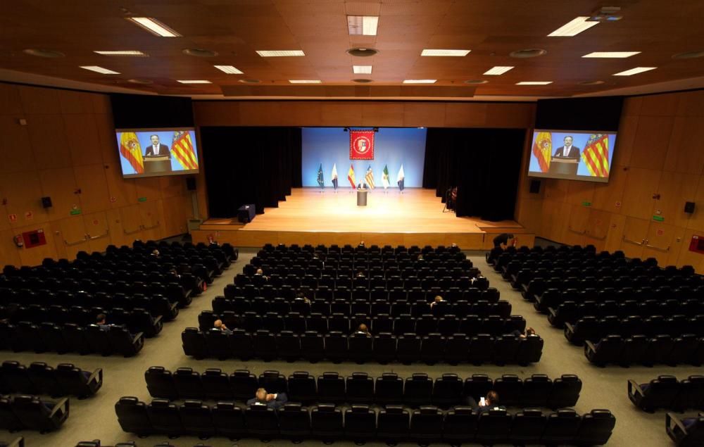 Clausura de curso en la Universidad de Alicante