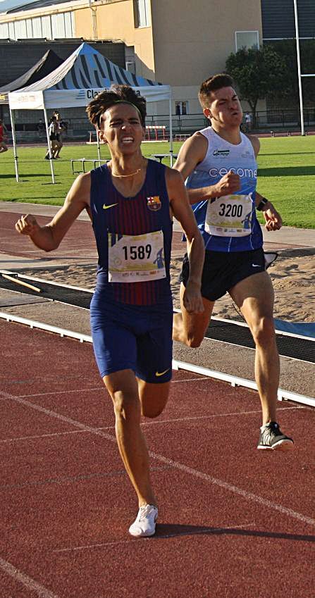 Final del 800 lisos.