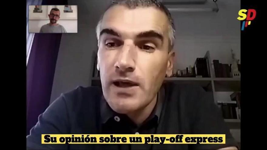 Vicente Parras, entrenador del CD Alcoyano, habla sobre el play-off