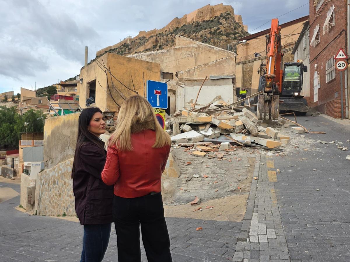 El inmueble se ubica en la calle Mayor de Santa María, en Lorca.