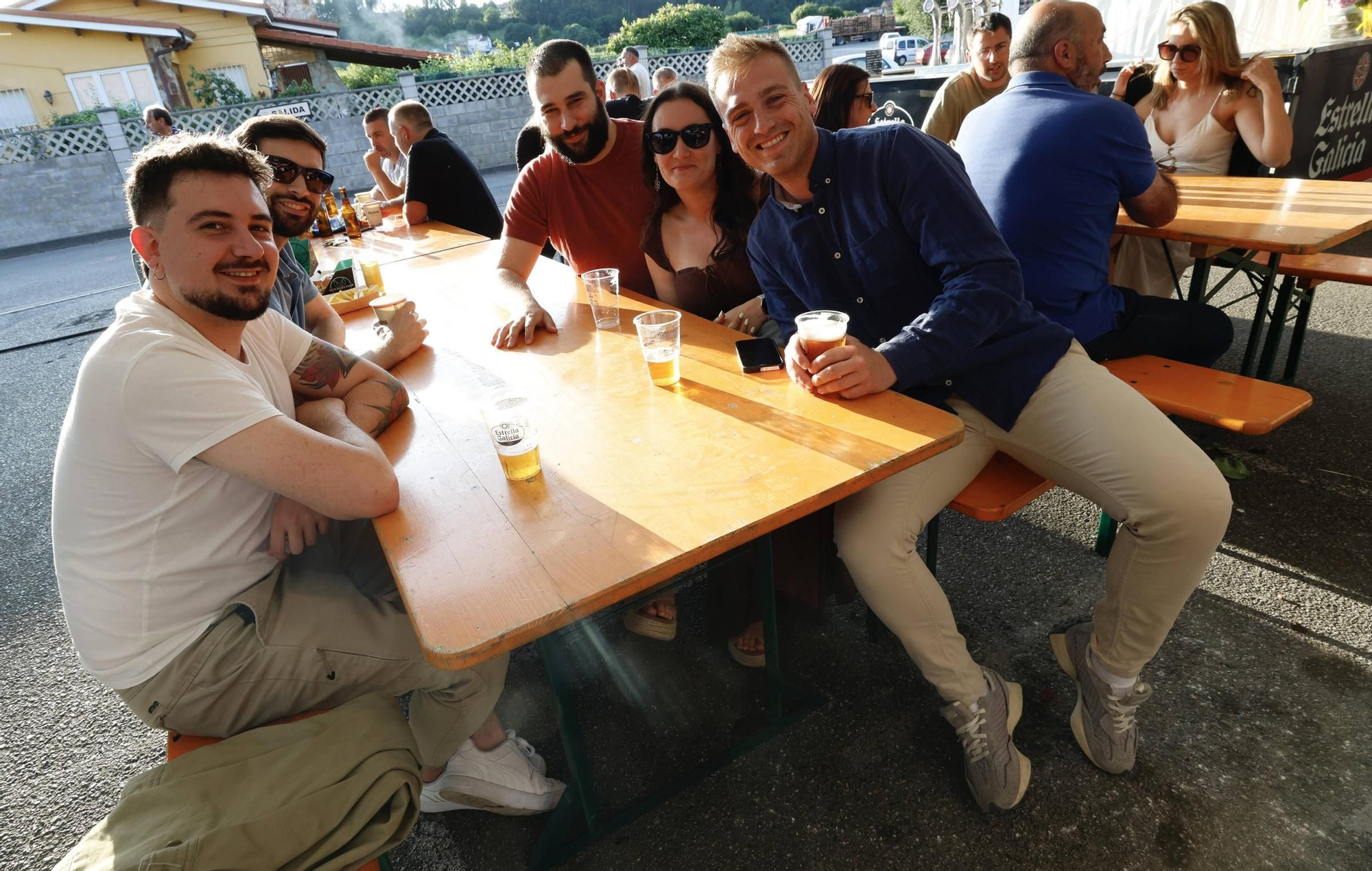 EN IMÁGENES: Así fue la inauguración del Festival de la Cerveza de Castrillón