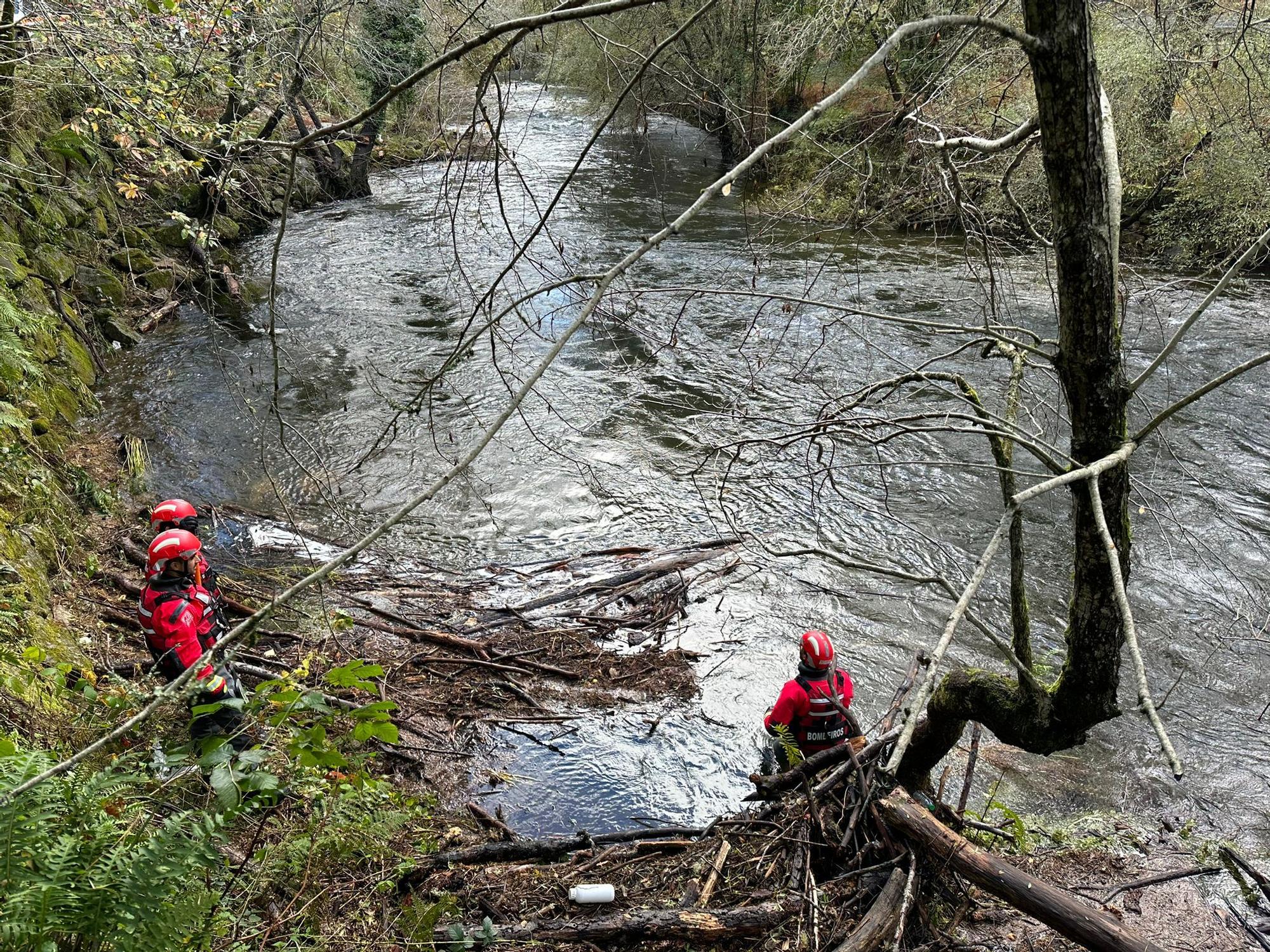 Recuperan del río Arenteiro el cadáver de una mujer de 89 años