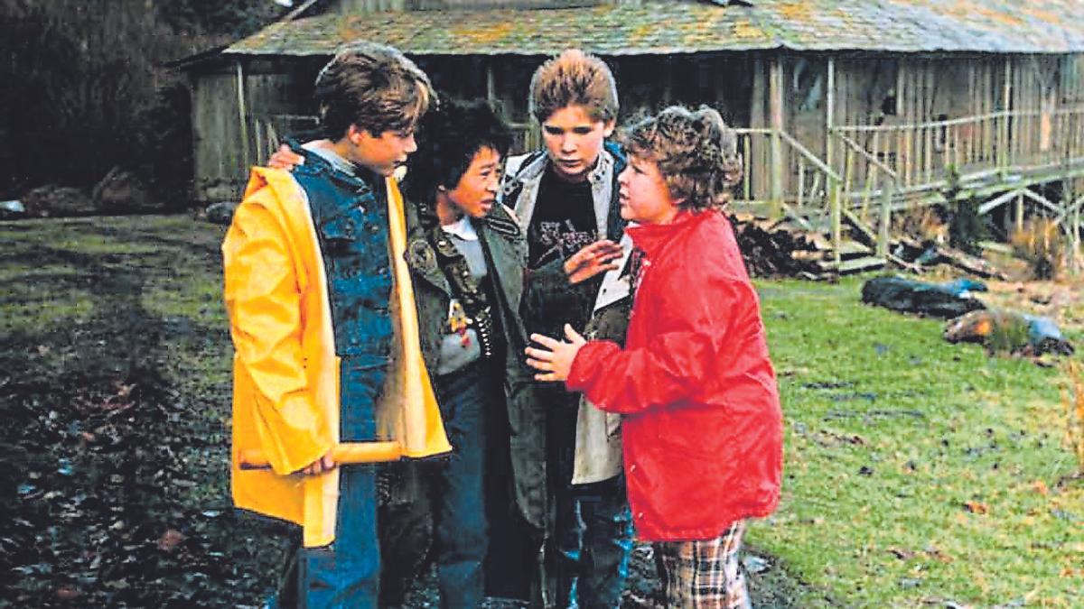 Un fotograma de los Goonies.