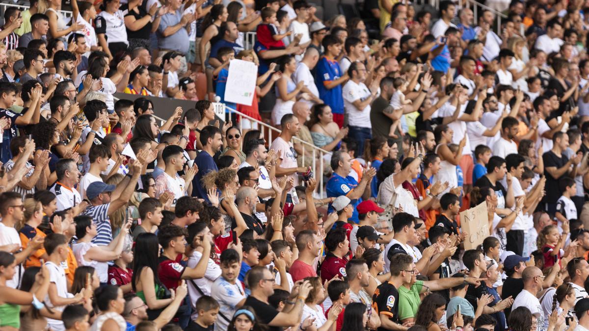 Mestalla acogerá su primer partido de la temporada