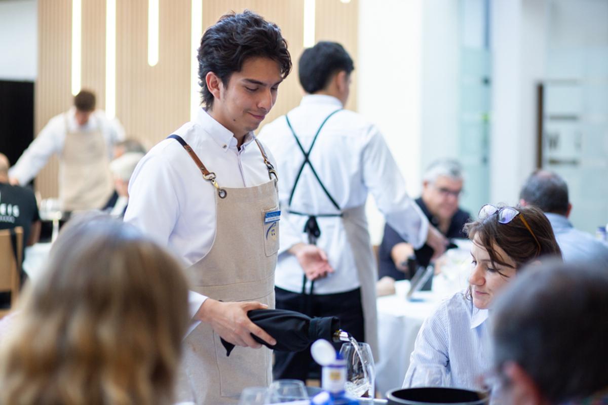 Una cata participada por vinos de Rías Baixas.
