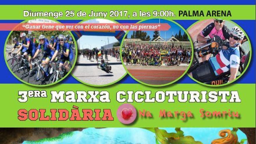 El Palma Arena acogerá este sábado la marcha solidaria &#039;Na Marga Somriu&#039;