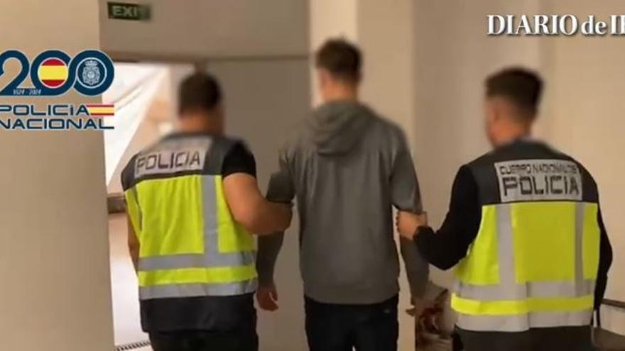 Vídeo: Ingresa en prisión el hombre que intentó introducir 163.000 pastillas de éxtasis en Ibiza