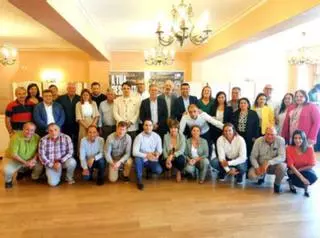 El Xantar Comarcal de los concejales del PP se celebró en Pontevedra