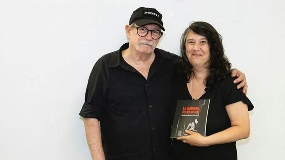 Silvia Penide y Silvio Rodríguez