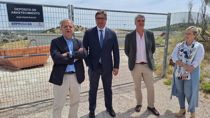 Las obras de consolidación estructural del depósito de agua de Puente Genil comenzarán a primeros de junio