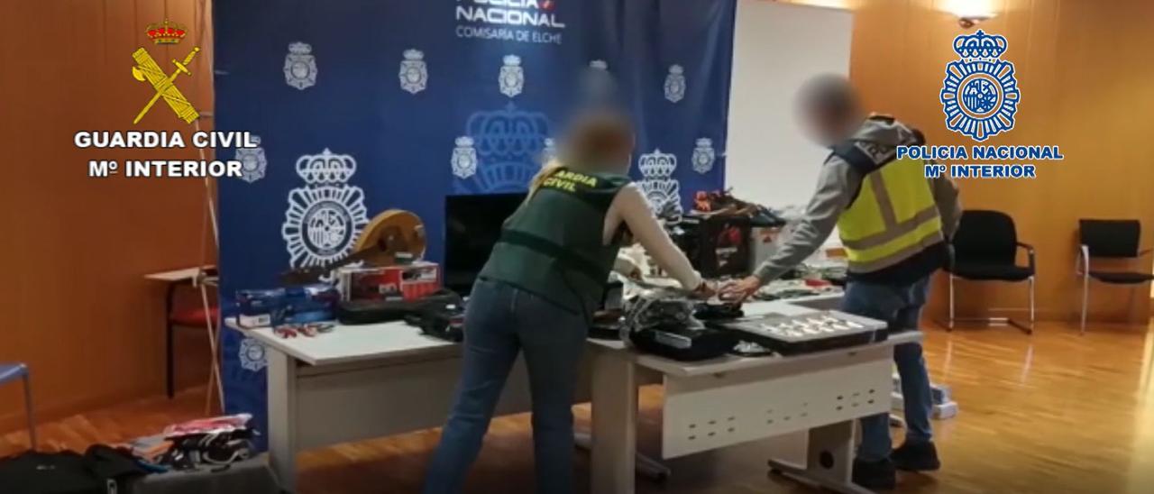 86 robos en Alicante, Murcia y Albacete