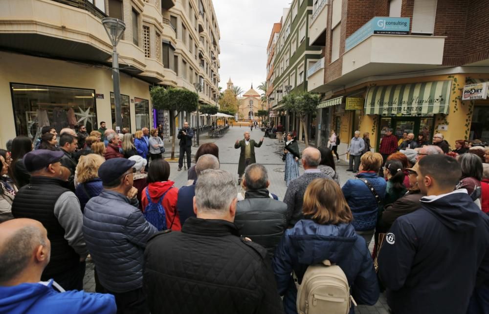 Ars Creatio rememoró este fin de semana con un recorrido teatralizado por Torrevieja el 190 aniversario del terremoto que asoló la comarca de la Vega Baja el 21 de marzo de 1829. Horas después de la r