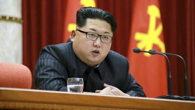 Kim Jong-un, durante un discurso en Pionyang, el 12 de enero.