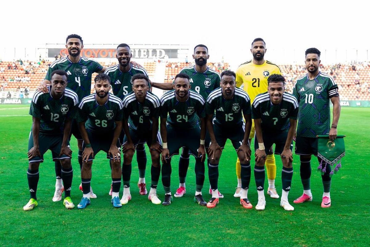 Arabia Saudí, en su último partido de preparación antes del Mundial