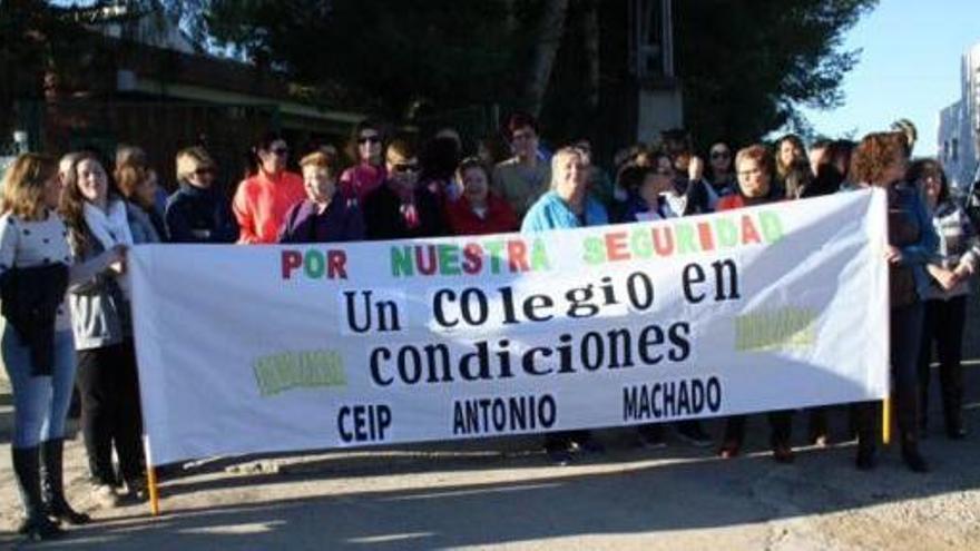 Un momento de la manifestación.