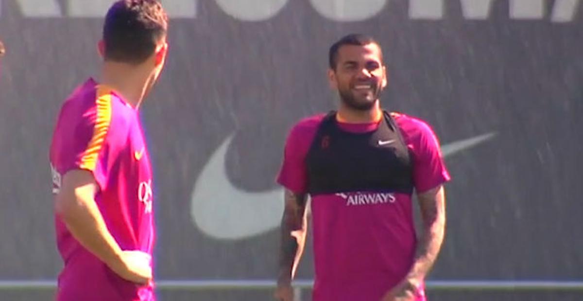 Dani Alves, a un paso de salir del FC Barcelona