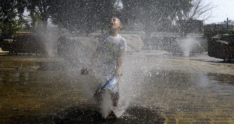 Domingo de calor en Zaragoza