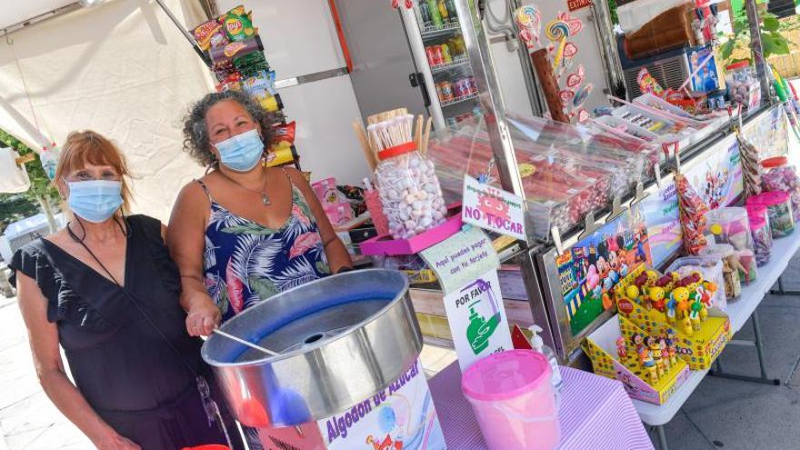 Ambiente festivo en Teror, previo a la fiesta del Pino