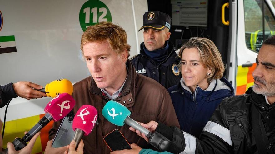 Preocupación del alcalde de Badajoz tras el último tiroteo: 