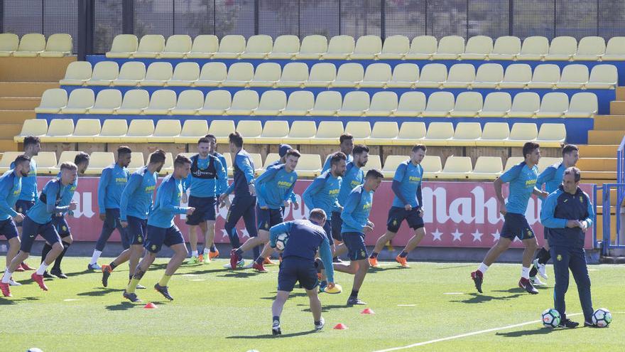 Entrenamiento del Villarreal