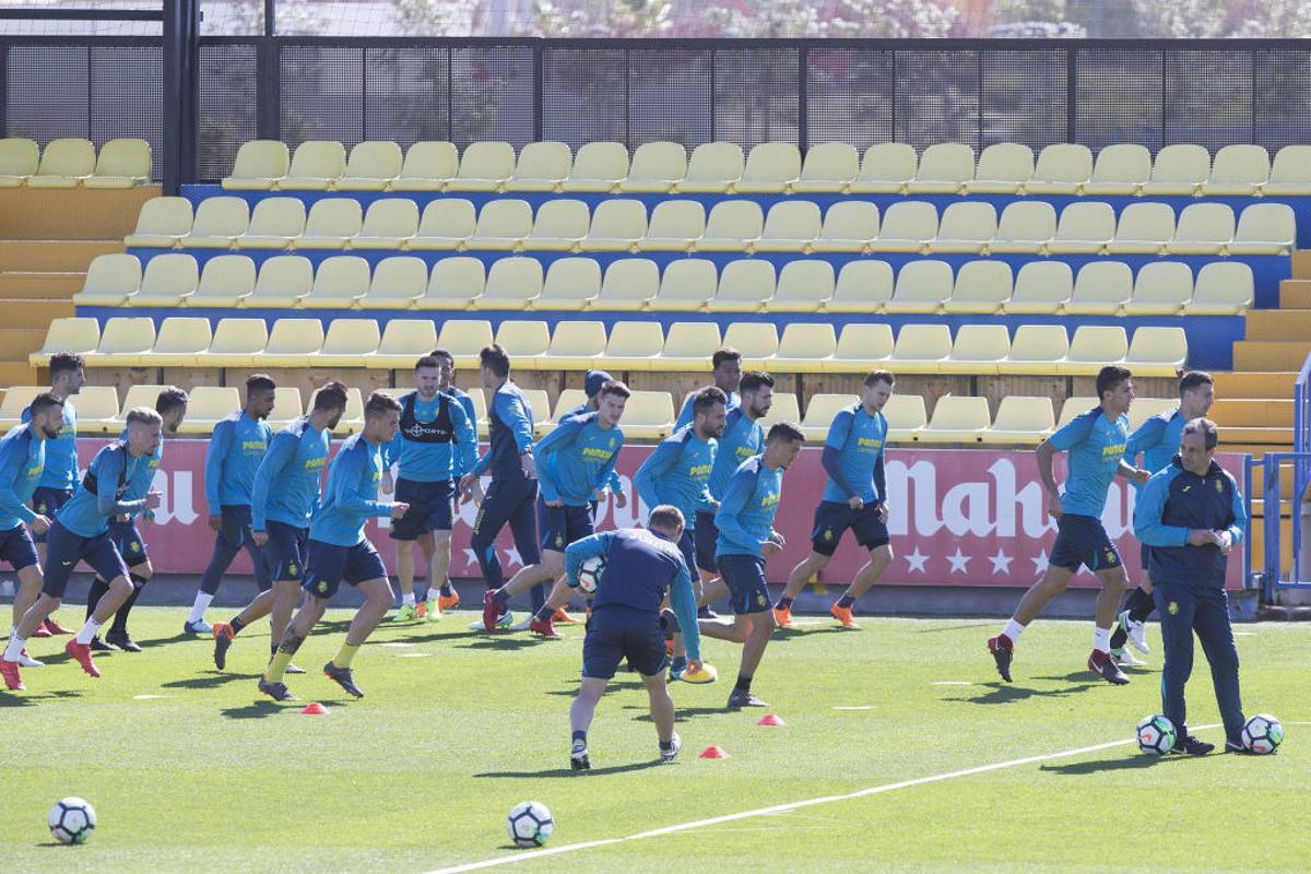 Entrenamiento del Villarreal